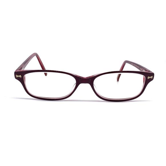 TED BAKER Lawn Party Eyeglasses Berry Pink | 51-15-140 - Picture 1 of 10